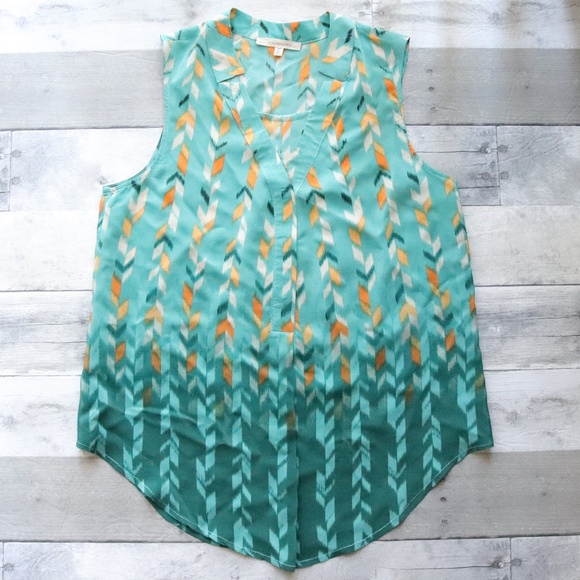 41 Hawthorn Tops - 41 HAWTHORN PRINT 100% SILK TANK - STITCH FIX
